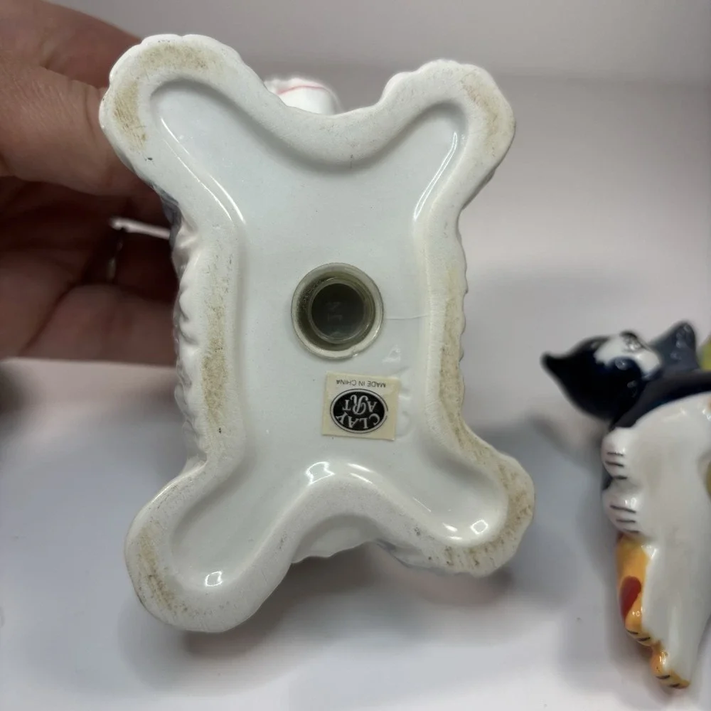 Clay Art Pet Shop Salt And Pepper Shakers